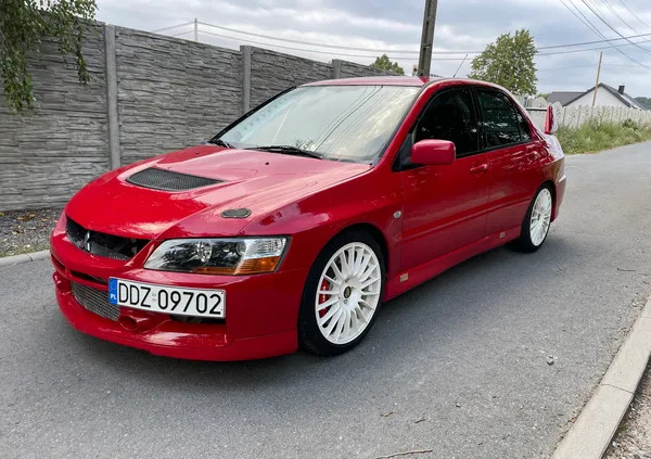 dolnośląskie Mitsubishi Lancer Evolution cena 255000 przebieg: 74500, rok produkcji 2003 z Bielawa